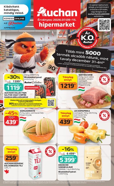 Aktuális Auchan akciós újság