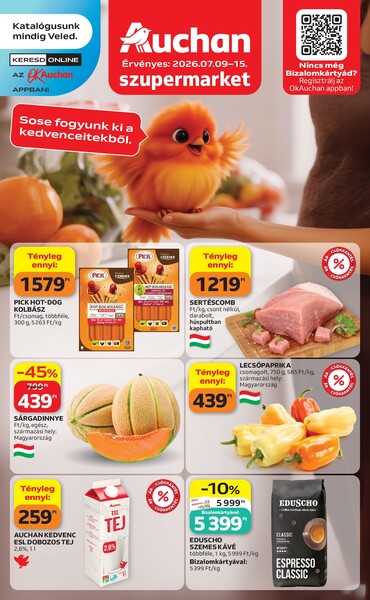 Aktuális Auchan akciós újság
