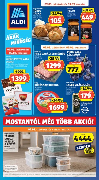 Aktuális Aldi akciós újság