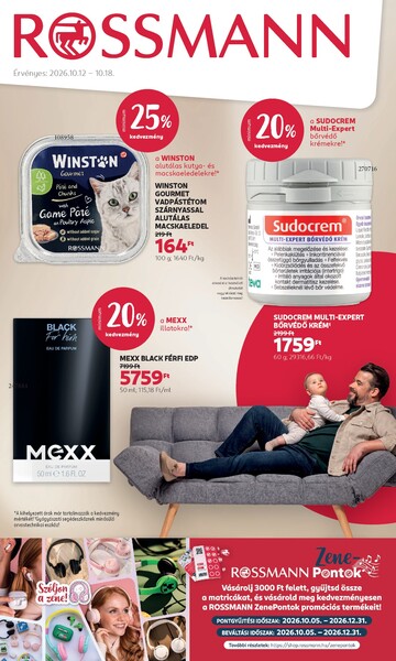 Rossmann akciós újság 42. hét archívum