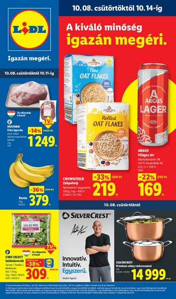 Aktuális Lidl akciós újság