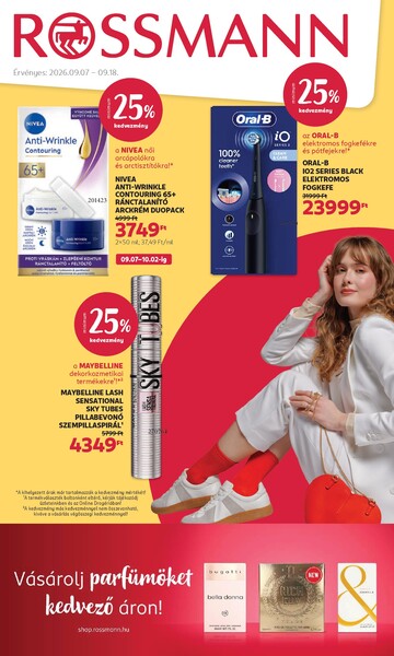 Aktuális Rossmann akciós újság