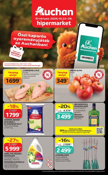 Aktuális Auchan akciós újság