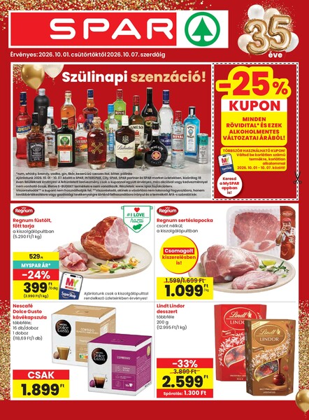 Aktuális Spar akciós újság