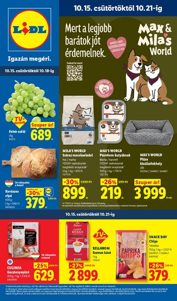 Aktuális Lidl akciós újság