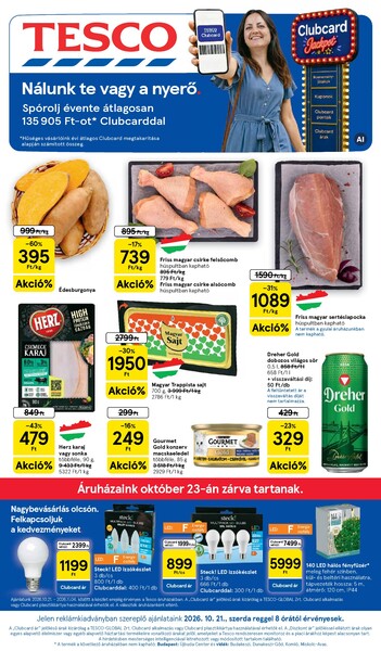 Aktuális Tesco akciós újság