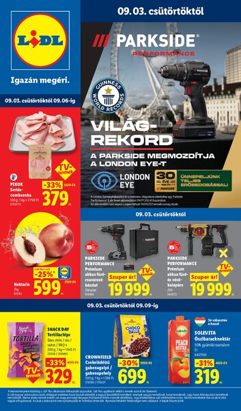 Aktuális Lidl akciós újság